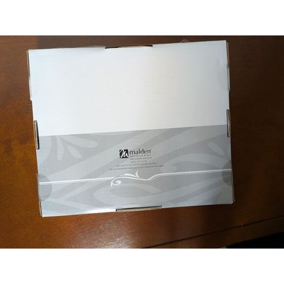 Malden Christening Photo Frame 4x6 Silver Cross Picture Holder Baby Gift NEW - Picture 2 of 2